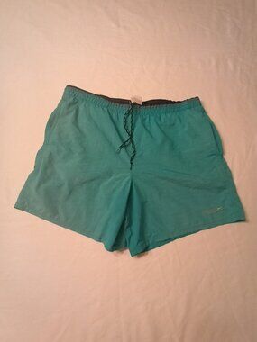 Vintage Speedo Shorts, Seafoam green with back pocket, Size Large